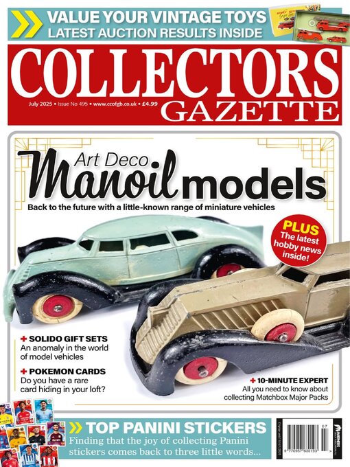 Title details for Collectors Gazette by Warners Group Publications Plc - Available
